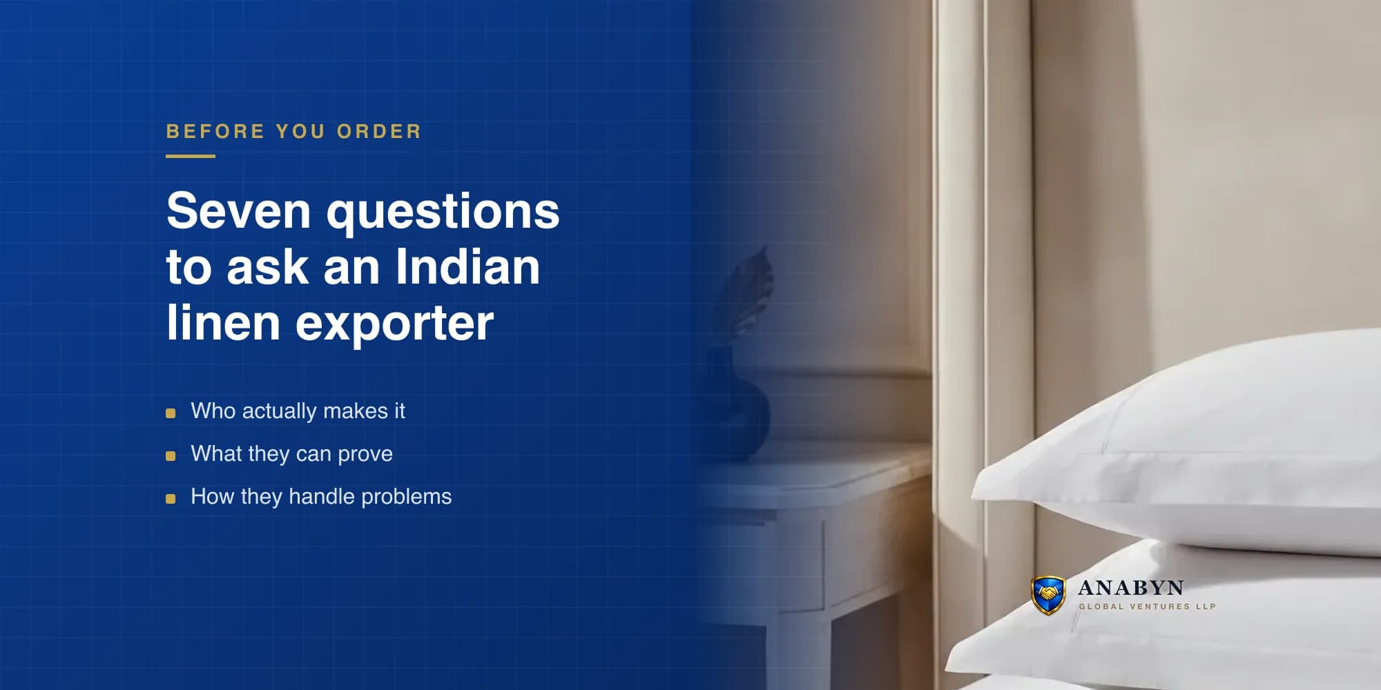 7 Questions to Ask Before Ordering from an Indian Linen Exporter