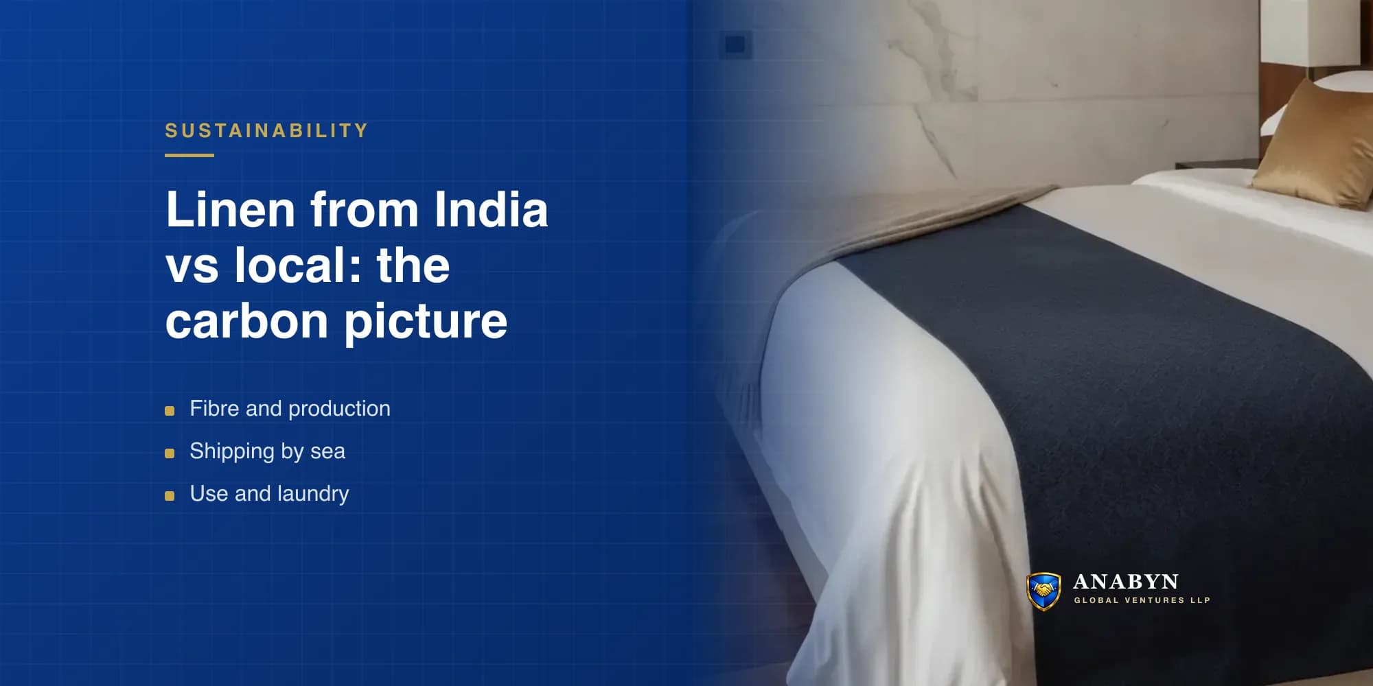 Carbon Footprint of Importing Linen from India vs Buying Locally