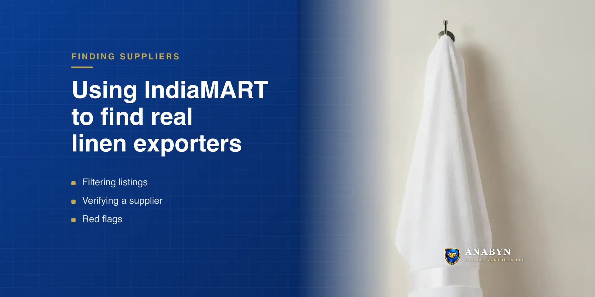How to Use IndiaMART to Find Verified Linen Exporters from India