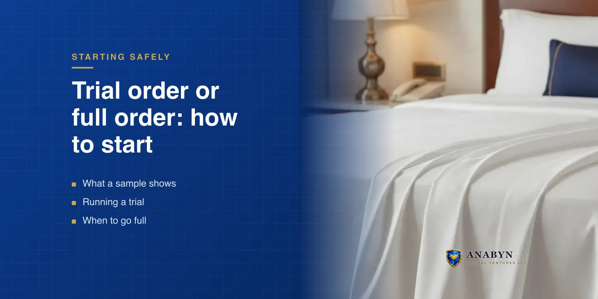 Trial Order or Full Order? How to Start Without Risk