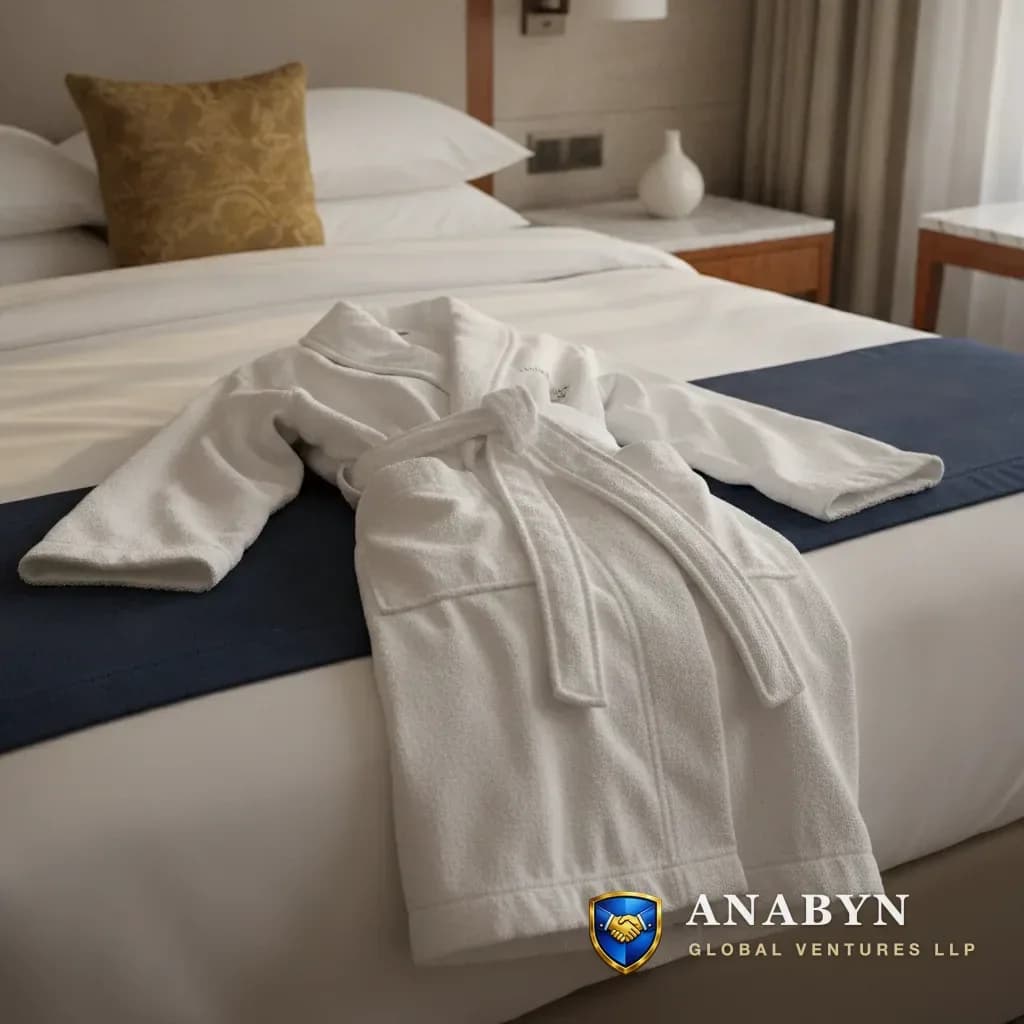 Anabyn Terry bathrobe — In the room