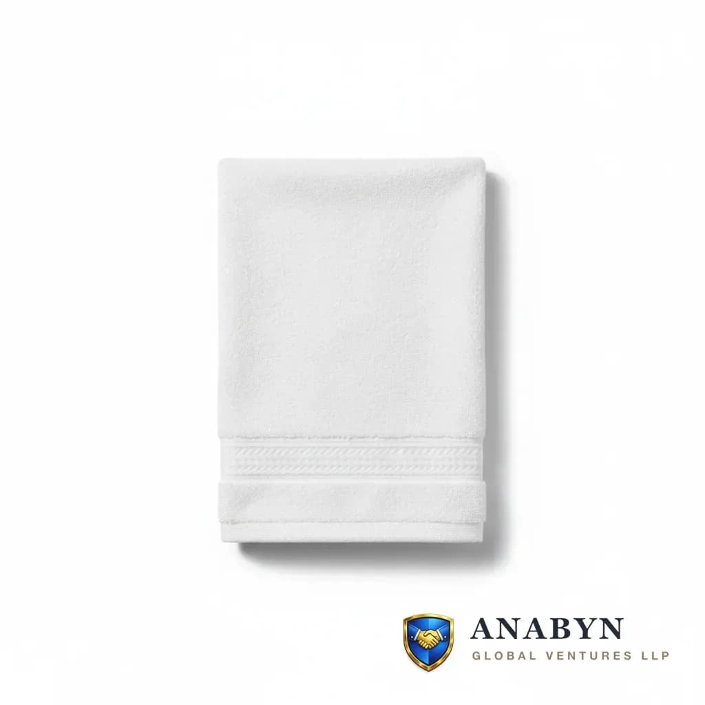 Bedsheet Plain White Queen - 200 TC - View 1