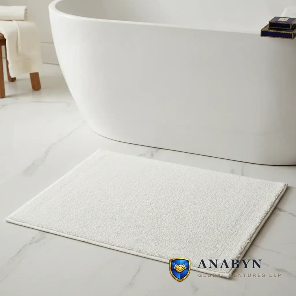 Anabyn bath mats supplied in bulk to hotels in Dakar, Senegal