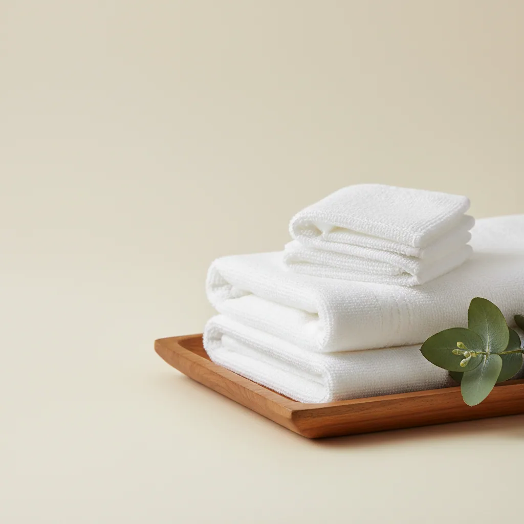Face Towel 350 GSM — Lightweight Daily - premium cotton fabric export India