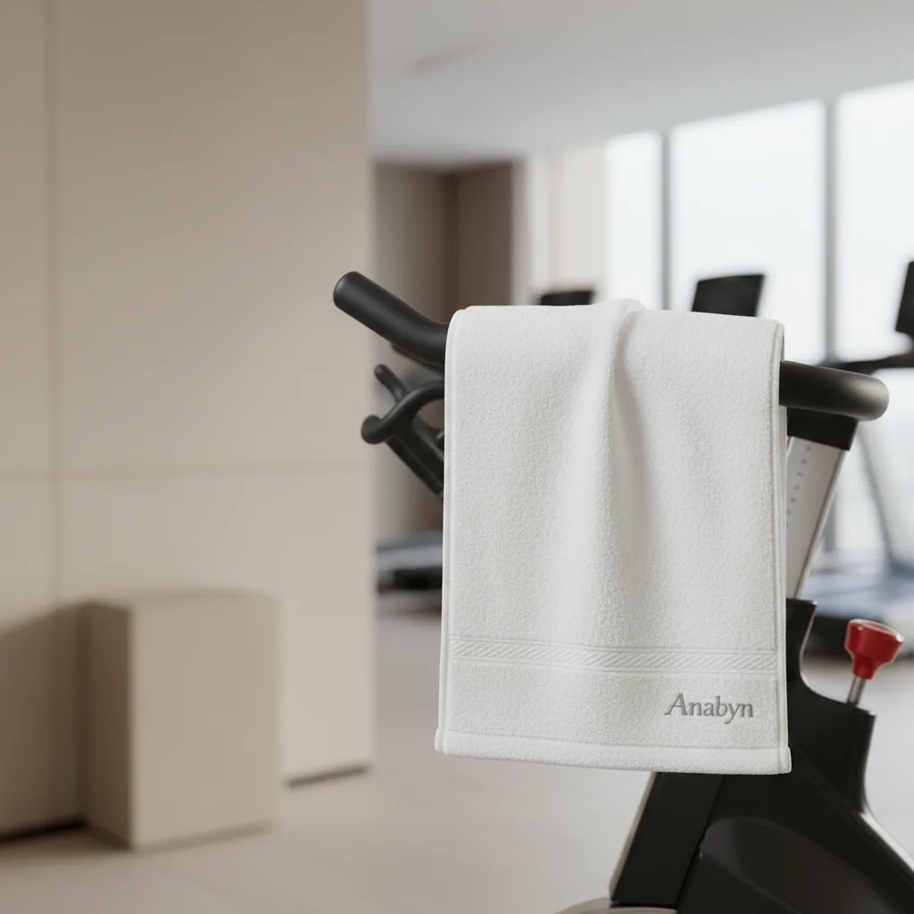 Gym & Sports Towel — Compact, medium-weight, fast-drying